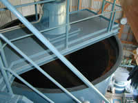 全自動排水処理設備の制御盤